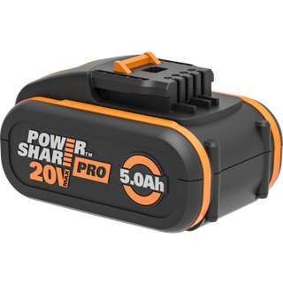 Worx 20V 5,0ah Batteri M/indikator - Wa3645 ✓ På lager - klar til levering og afhentning
