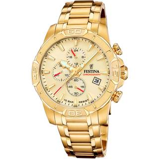 Festina Timeless Chronograph F20705/2 - Herre - 45 mm - Analog - Quartz - Mineralglas