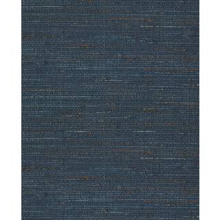 Natural Knotted Weave - Metallic Blue