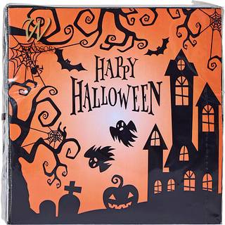 Windsor Halloweenservietter 33x33 cm 20-pak - orange/sort