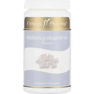 Fitness Pharma Mælkesyrebakterier Probiotika (100 kaps)