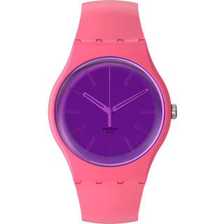 Swatch Berry Harmonious Unisex Purple Dial Watch SO29P102