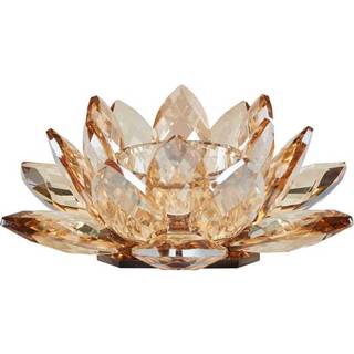 Margit Brandt - Lotus Votive fyrfadsstage, stor - Amber