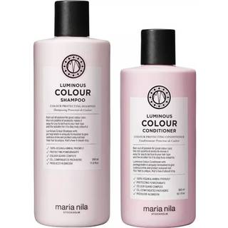 Maria Nila Luminous Colour Shampoo 350ml + Conditioner 300ml