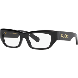 Gucci GG1297O 001 53 Briller Mænd Black - Black - 53mm