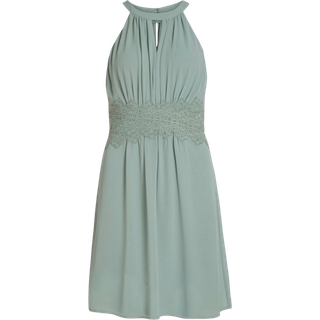 Halter Neck Kort Kjole