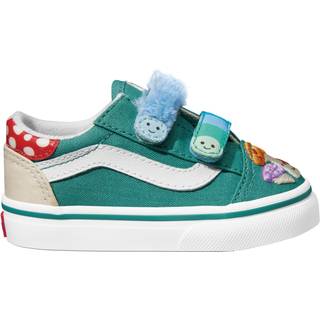 Vans - Toddler Old Skool Hook And Loop Shoes (1-4 Years), Green, Size: 21 - Green - 21