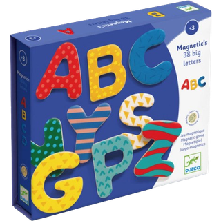 Magneter - Store, store bogstaver, 38 stk