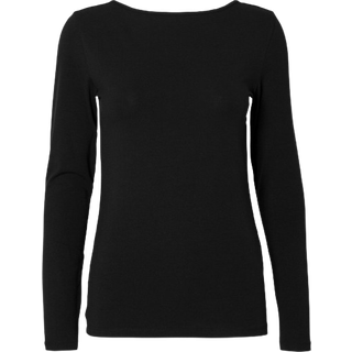 Cora Vendbar Bluse, Black, XS