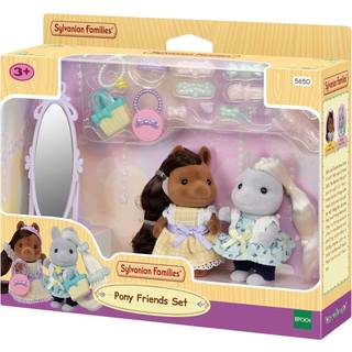Sylvanian Families Søde Ponyvenner figursæt - 2 figurer og tilbehør