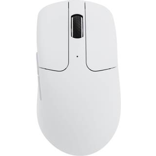 Keychron M2 4K Hz Ultralight 53g Wireless Mouse White - Gaming Mus - Optisk - 5 knapper - Hvid