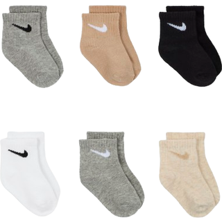 Nike Spædbarn Swoosh ankelsokker 6 pakke98104cm