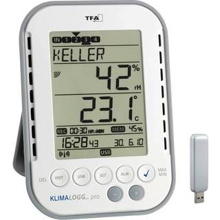 TFA profi Thermo-Hygrometer mit Datenlog 30.3039
