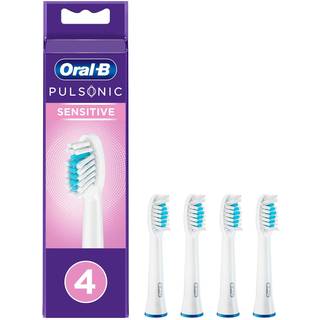 Oral B Pulsonic Sensitive Erstatningshoveder til tandbørste 4 stk. - 4 stk.