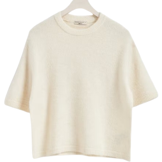 Gina Tricot-Knitted top-Striktrøjer-Hvid-XS-Dame