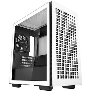DEEPCOOL CH370 Micro-ATX Case, White