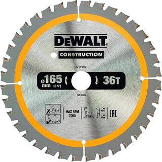 Dewalt DT1950-QZ Savklinge 165 x 20mm, 40T