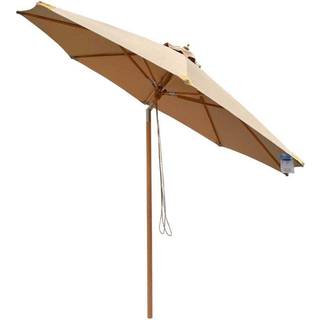 Hoffmann Milano Parasol - Bøg - Ø3 m. Cappuccino