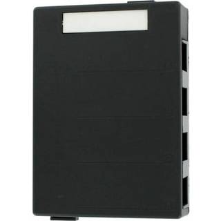 Leviton 41089-4ep Quickport Surface Mount Housing 4-Port Black