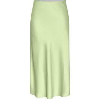 YAS Pella High Waist Midi Skirt Quiet Green S