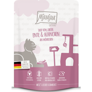 MjAMjAM Mos - duo af fin and og saftig kylling med gulerødder 300 g 96.50 DKK/1 kg (6 x 300.0g)