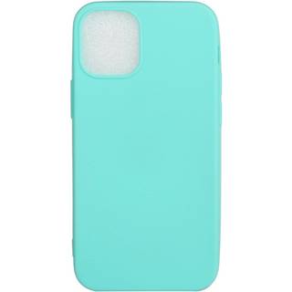 EIDERWOOD iPhone 12 Mini Mat Fleksibelt Plastik Cover - Lyseblå