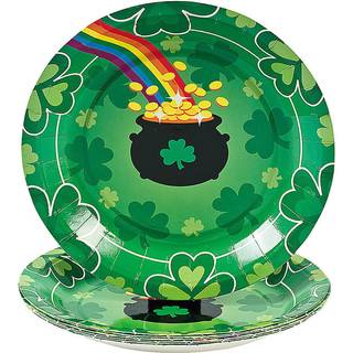 St. Patrick`s Day Pappteller 8 St.