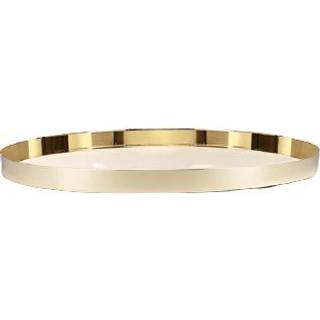 Skultuna Serving And Trays - 'Karui' tray, extra large in Multicolor Brass and leather