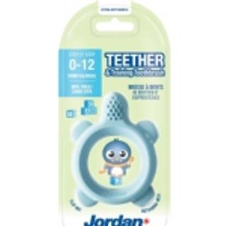 Jordan Teether & Traning Toothbrush Extra Soft 0-12 Ass. Farver