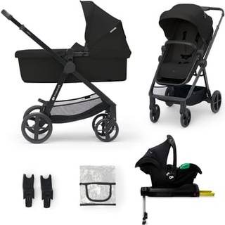 Kinderkraft NEWLY Mink Pro Kombivogn 4-i-1, Classic Black