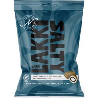 Narr Chocolate 2 x Saltlakrids m. Hvid Chokolade 120 g