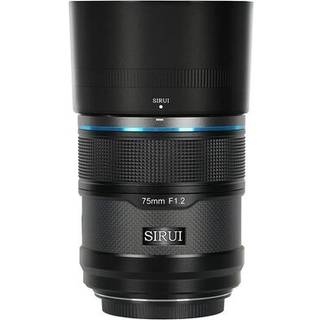 Sirui Sniper 75mm F1.2 APSC Auto-Focus Lens Carbon Fujifilm X-Mount black