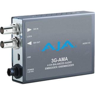 AJA 3G-AMA Analog Audio Embed/Disembed Mini Converter