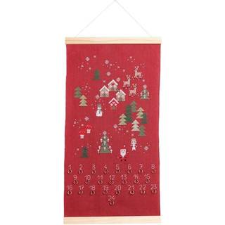 Stickpackung Adventskalender hängend