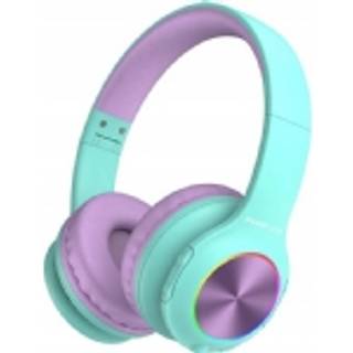 POWERLOCUS PLED TRÅDLØSE ON-EAR BLUETOOTH-HOVEDTELEFONER TIL BØRN 30 timer