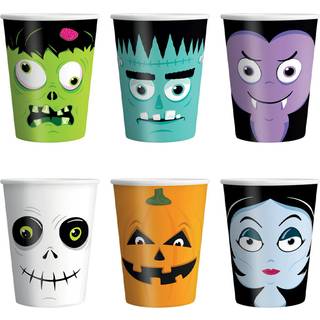 6 stk Papkrus - Monsters 220ml