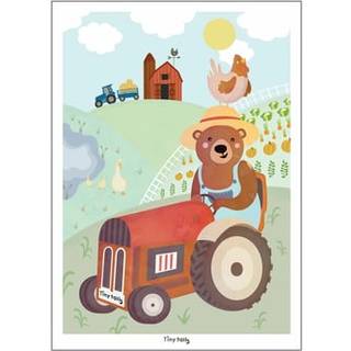 Poster & Frame Plakat Traktorplakat 50x70