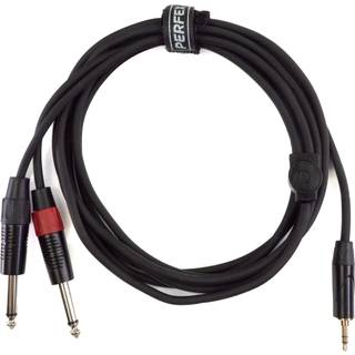 Perfex 2x Jack til 3,5mm Minijack Kabel (3m)