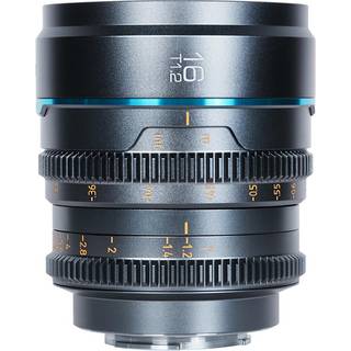 Sirui Night Walker 75mm T1.2 S35 Manual Focus Cine Lens Micro Four Thirds black