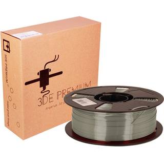 3DE Premium - PLA High Speed - Silky Silver - 1.75mm - 1kg