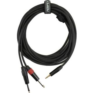 Perfex 2x Jack til 3,5mm Minijack Kabel (6m)