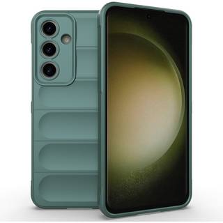 EIDERWOOD Samsung Galaxy S24 FE Fleksibelt Plastik Bagside Cover - Grøn