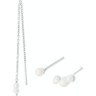 Pernille Corydon Ocean Pearl Earring Box Sterling Sølv Ørestikker