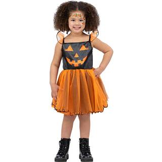 Halloween græskarkjole kostume str. 116