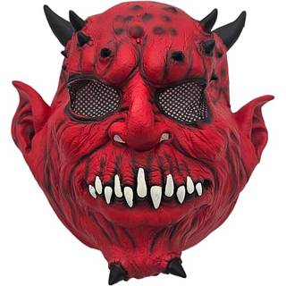Halloween latex maske - flere varianter - assorteret
