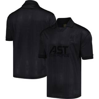 Score Draw Aston Villa '96 Blackout Retro Shirt, Black - L
