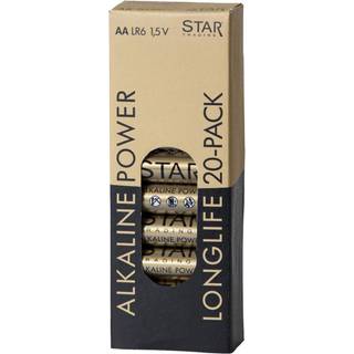 Star Trading - Batteri 20-pk AA 1,5V Power Alkaline - Tilbehør