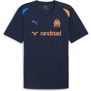 Men's Puma Olympique de Marseille Training Jersey, Blue, Size XL, Sport - Orange Pes - XL