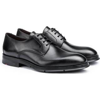 LLOYD® NANTES Sort snøresko i blødt kalveskind (UK size 12 Str. 47