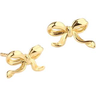 CURVE BOW EARSTUD | GOLDEN